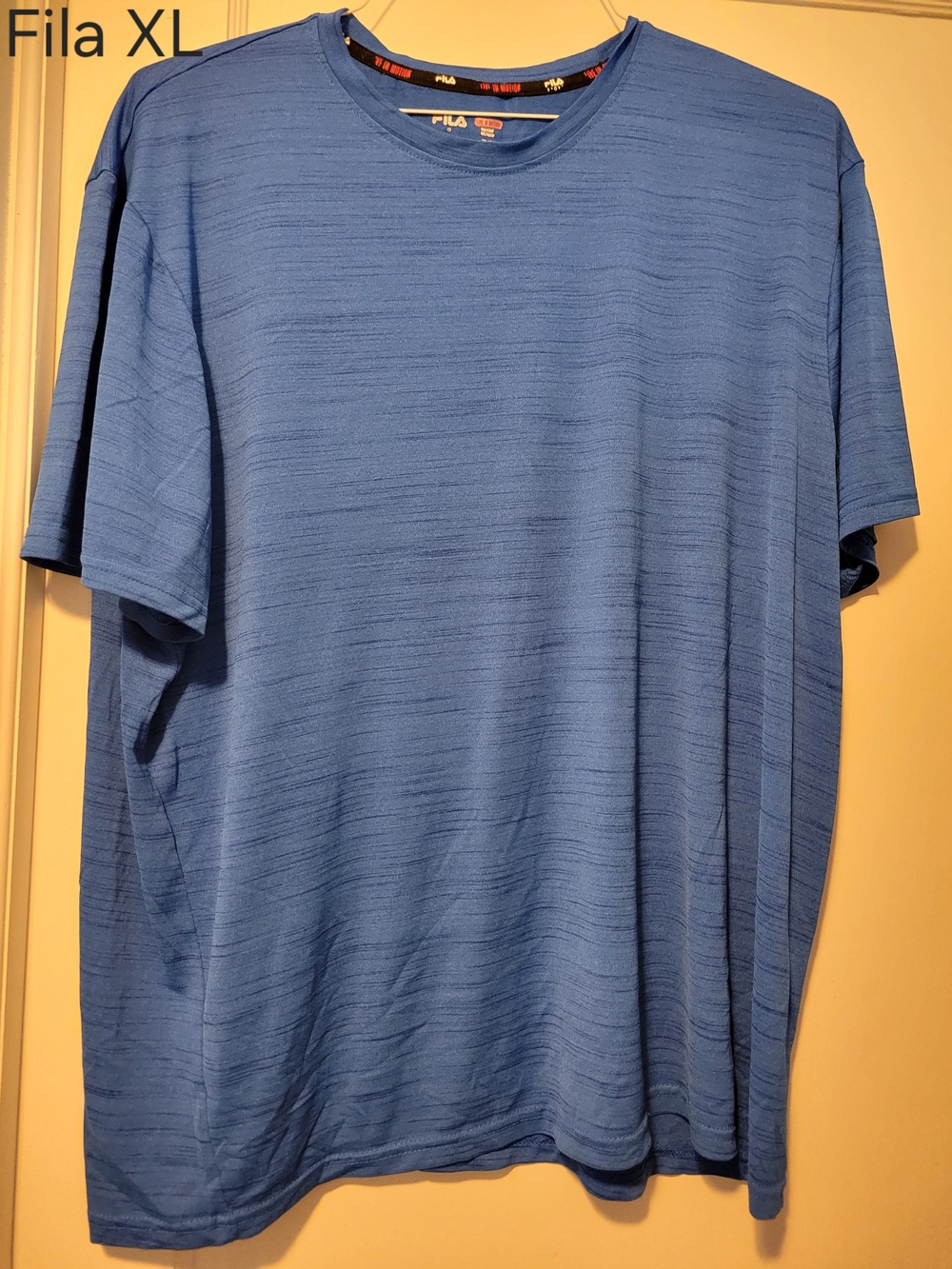Fila Men’s Light Blue Crewneck Short Sleeve Tee